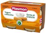 PLASMON Плодово пюре Plasmon - Йогурт с бишкоти, 2 х 104 g (1542) - baby