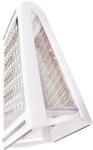 Flippy Razatoare de bucatarie cu cutie colectoare Flippy, doua tipuri de lame, carcasa inox si ABS, design practic, alb (124998)