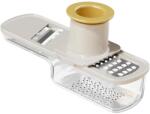 Flippy Razatoare Manuala, Flippy, cu Recipient de Stocare, pentru Legume, din Plastic si Otel Inoxidabil, Multifunctionala, Alb (164113)