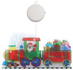 Flippy Decoratiune de Craciun pentru fereastra Flippy, trenulet, cu LED-uri, 26 cm, alb cald (122905)