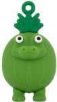 Flippy Breloc de Chei din Silicon, Flippy, Figurina Brainrot Gingobalo Gingobali, 4 cm, Verde (166557)