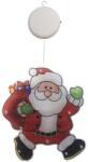 Flippy Decoratiune de Craciun pentru fereastra Mos Craciun cu sac, cu LED-uri, 22 cm, alb cald (122902)