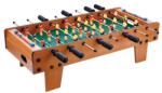 Flippy Masa de Fotbal cu Teren, Flippy, cu Picioare Scurte, 8 Manere, Tablou de Scor, 64 x 20 x 47 cm, din Lemn/Otel/ABS, Maro (135234)