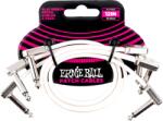 Ernie Ball Flat Ribbon patch kábel 30cm fehér 3db/szett