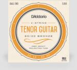 D Addario D'Addario EJ66 4-húros Tenor gitár húrkészlet 80/20 10-32