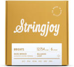 Stringjoy Brights 12-54 80/20 Bronz akusztikus gitárhúr készlet