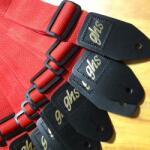 GHS nylon gitár heveder piros