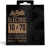 La Bella HRS-74 Super Flexible 7-húros elektromos gitárhúr készlet 10-70