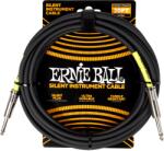 Ernie Ball Silent hangszerkábel 6 méter egyenes-egyenes fekete