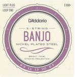 D Addario D'Addario EJ60+ 5-húros bendzsó húrkészlet nikkel 9, 5-20