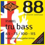 Rotosound RS88EL Tru Bass Black Nylon flatwound basszusgitár húrkészlet 65-115 Extra Long scale
