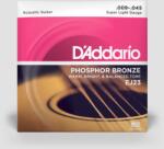 D Addario D'Addario EJ23 foszfor bronz akusztikus húr húrkészlet 009-045