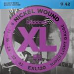 D Addario D'Addario elektromos gitárhúr készlet 009-042