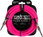 Ernie Ball Flex hangszerkábel 6 méteres egyenes-egyenes rózsaszín