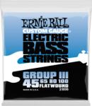 Ernie Ball Flatwound basszusgitár húrkészlet 45-100