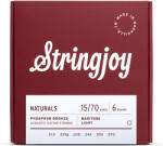 Stringjoy Naturals 15-70 foszforbronz bariton akusztikus gitárhúr készlet