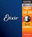 Elixir Nanoweb elektromos gitár húrkészlet 7 húros 010-059