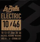 La Bella HRS-R Super Flexible elektromos gitárhúr készlet 10-46