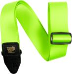 Ernie Ball gyöngyvászon gitárheveder Neon zöld