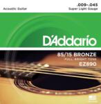 D Addario D'Addario akusztikus gitár húrkészlet 85/15 9-45