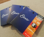 Elixir Nanoweb 011-049 elektromos gitárhúr 3 szett