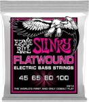 Ernie Ball Slinky Flatwound basszusgitár húr 045-100