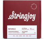 Stringjoy Naturals 12-54 foszforbronz akusztikus gitárhúr készlet