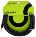Boston Acoustics Pulse hangszer kábel pipás-egyenes Jack 6 méter hosszú fekete