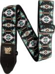 Ernie Ball gyöngyvászon gitárheveder Southwestern Turquoise