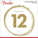 Fender 80/20 bronz akusztikus gitárhúr készlet 12-52