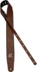 Ortega bőr 3 rétegű gitárheveder Natural Brown Flora