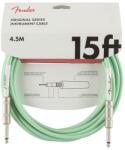 Fender Original hangszerkábel 4, 5 m zöld