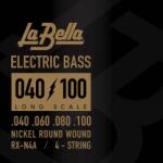 La Bella RX-N4A basszusgitár készlet Nickel Round Wound 40-100