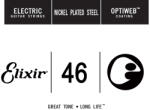 Elixir Optiweb elektromos gitár szálhúr . 046