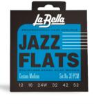 La Bella 20PCM Jazz Flats köszörült elektromos gitárhúr készlet 12-52