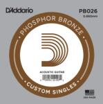 D Addario foszforbronz 026 szálhúr