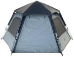 HUPA Auto X-Agon Cort de Camping Automat Albastru cu Dublu Material 3 Anotimpuri pentru 4 Persoane 280x280x135 cm 51-3002-141 (51-3002-141) Cort