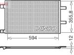DENSO Condensator, climatizare DENSO DCN23043 (DCN23043) - fixbox