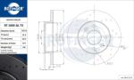 ROTINGER Disc frana ROTINGER GRAPHITE DRILLED RT 1003-GL T3 (RT 1003-GL T3)