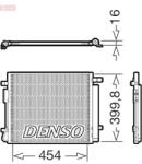 DENSO Condensator, climatizare DENSO DCN41038 (DCN41038) - fixbox