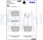 DELPHI Set placute frana DELPHI LP4040 (LP4040)