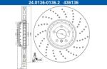 ATE Disc frana ATE 24.0136-0136.2 (24.0136-0136.2) - fixbox