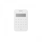 HIKVISION Tastatura wireless LCD AX PRO Hikvision DS-PK1-LT-WE, 868MHz two-way Tri-X wireless technology distanta comunicare RF : 1200min camp deschis Stay/away arming, disarming, alarm clearing for anumite zon