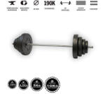 GazoFitness Kétkezes Súlyzó 41 Kg (150 cm hosszú rúd)