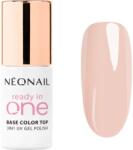 NEONAIL Ready In One 3in1 UV Gel Polish lac de unghii sub forma de gel cu pulbere de diamante culoare 03 One Apricot 7.2 ml