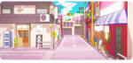 Qwerty Key Mouse pad QwertyKey Japan Street (54892/1) Mouse pad