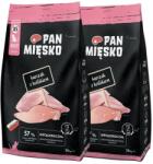 Pan Mięsko PAN MIĘSKO Pui cu iepure pentru pisoi hrană uscată crochete XS 2x1, 6 kg