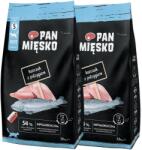 Pan Mięsko PAN MIĘSKO Hrană uscată pentru pisici pui cu păstrăv S 2x1, 6 kg