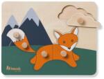Hauck Дървен пъзел Hauck - Puzzle N Sort, Fox (813069) - ozone