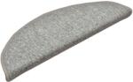 vidaXL 30 db világosszürke lépcsőszőnyeg 56x17x3 cm 3365746 (3365746)